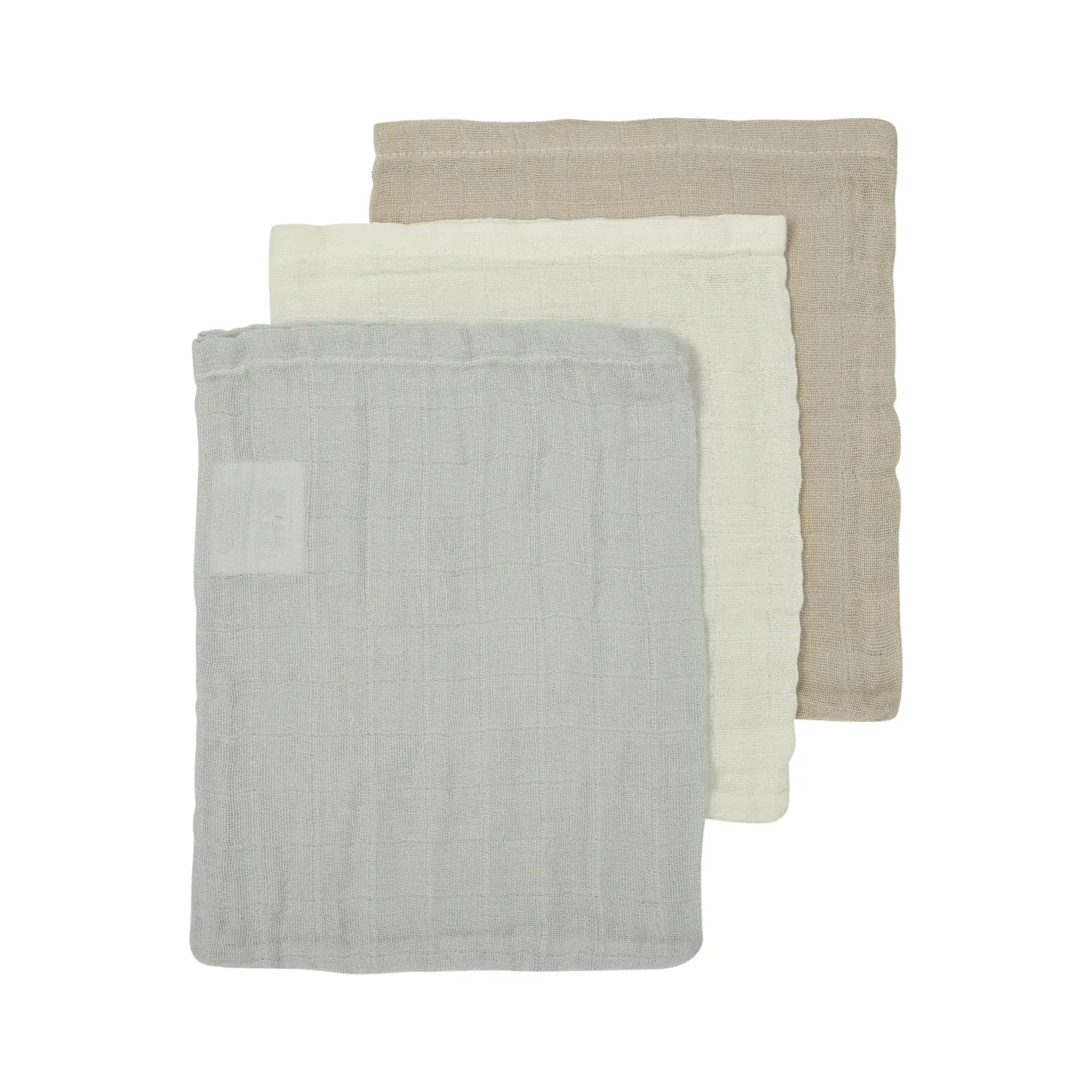 Lange en mousseline prélavée bébé Meyco Baby (x3)