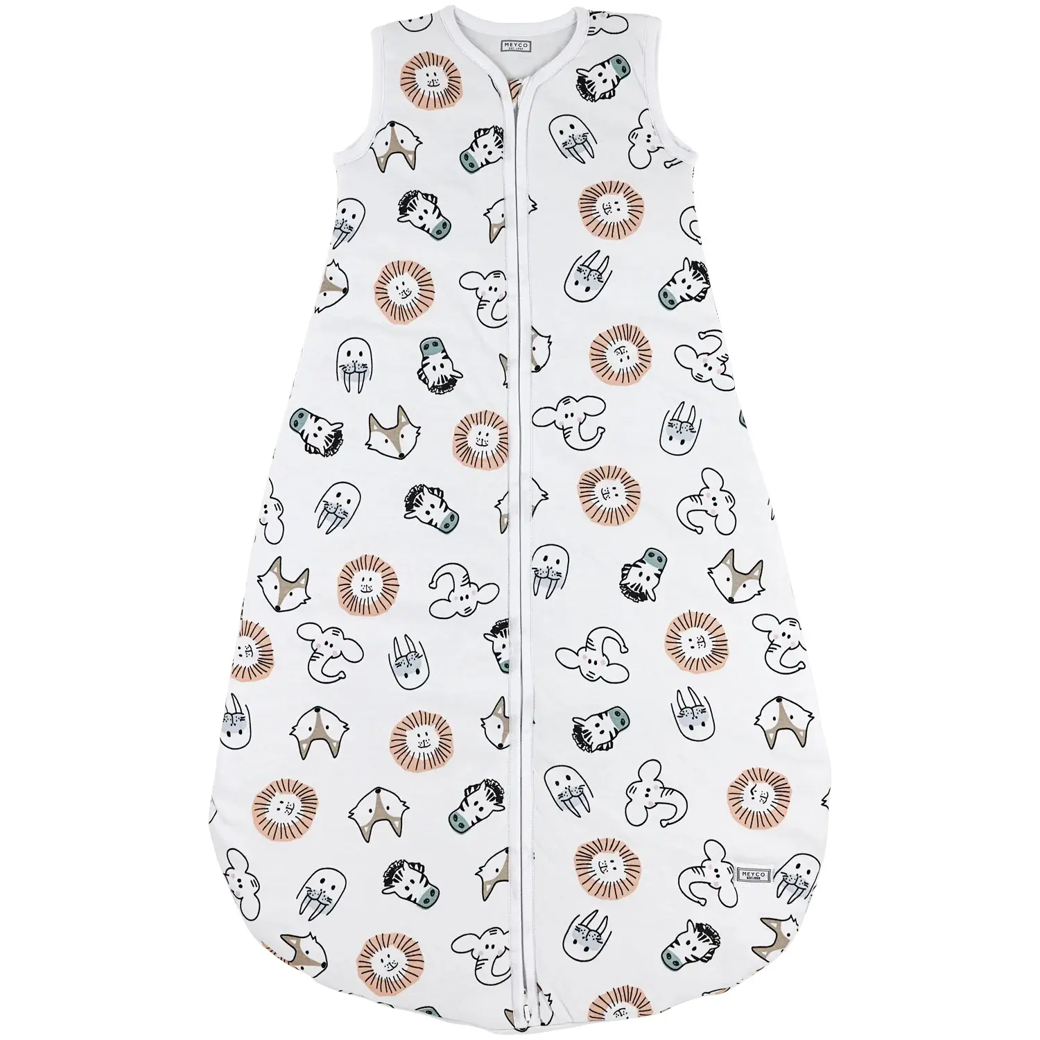 Gigoteuse ronde doublé en jersey bébé Meyco Baby Interlock