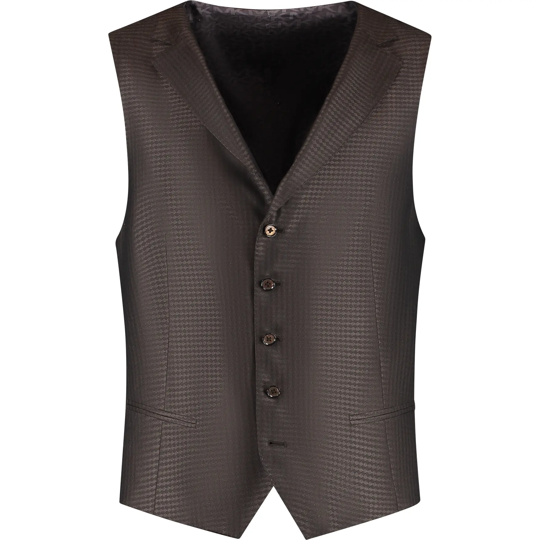 Anzugweste Michael Kors Silk Blend Jacquard
