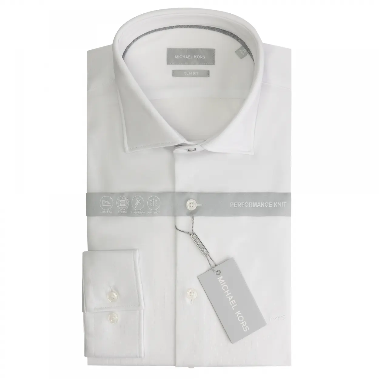 Camicia in maglia performance slim Michael Kors