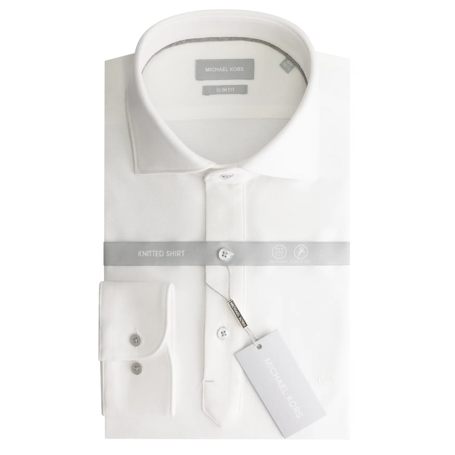 Camicia slim in maglia Michael Kors Camicia
