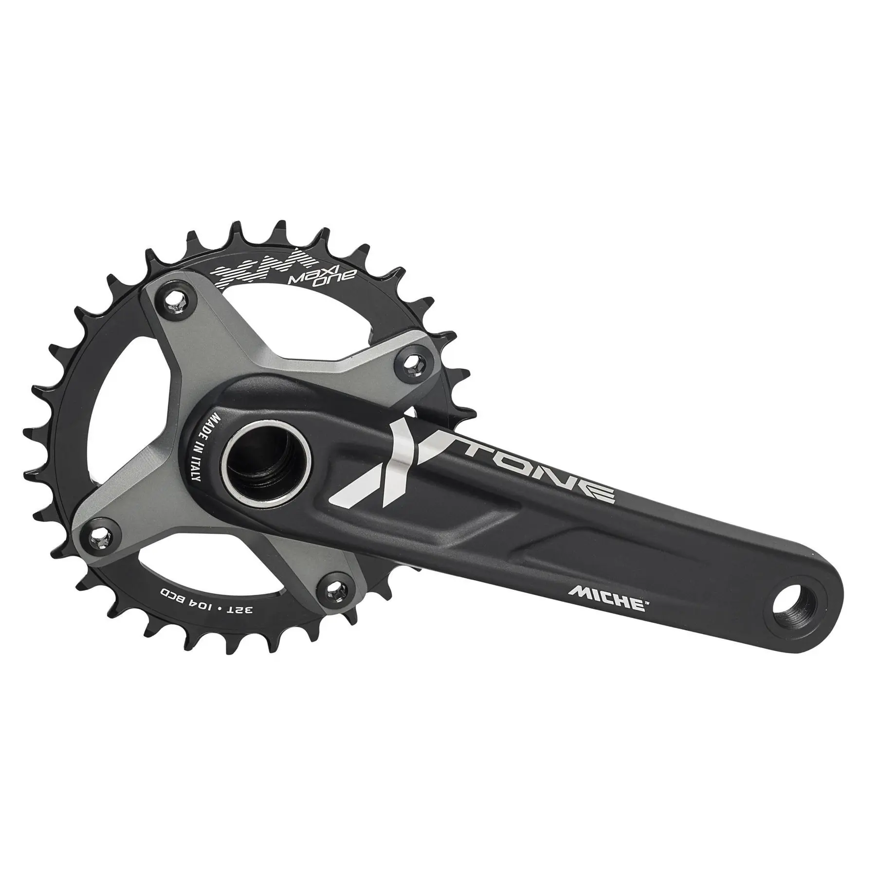 Enkeldeks crankstel Miche Xtone