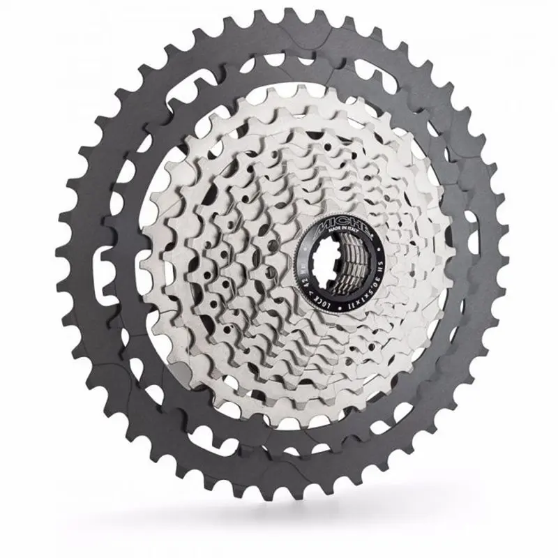 Aluminium cassette achteraan Miche Xm P/shimano