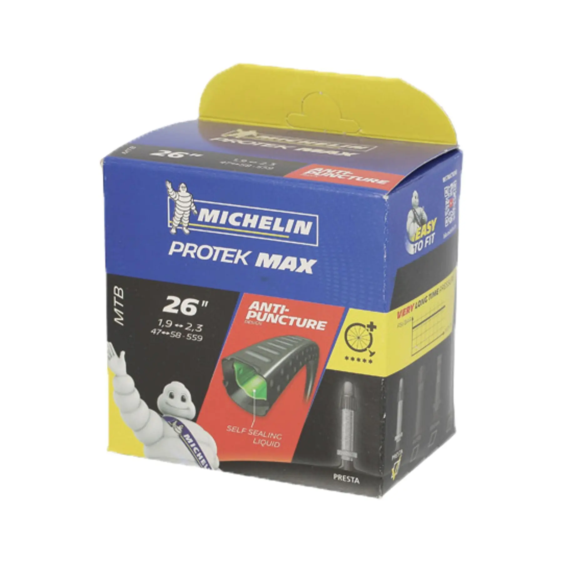 Image of Presta-Ventilschlauch Michelin Ptotek Max C4