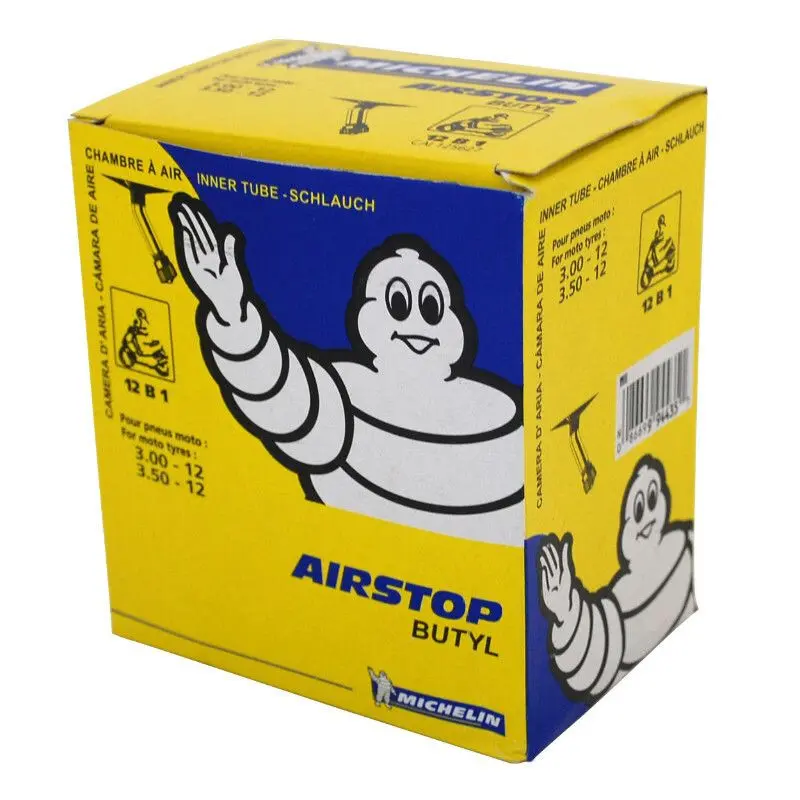 Osram Motorradschlauch mit Winkventil 3.00-12 bis 3.50-12 Michelin 12b1 50ï¿½