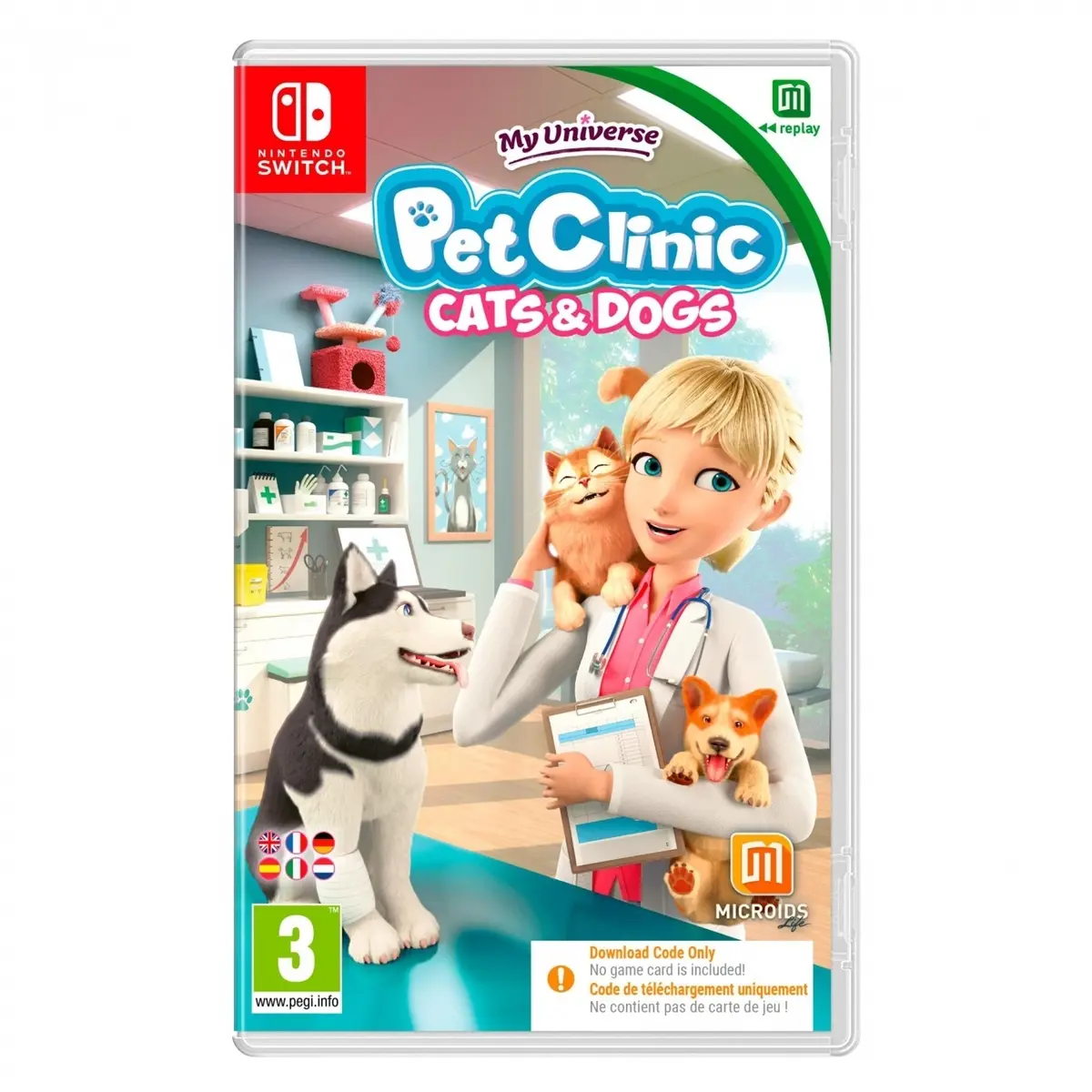 Jeux vidéo Microids My Universe Pet Clinic Cats And Dogs Replay - Switch