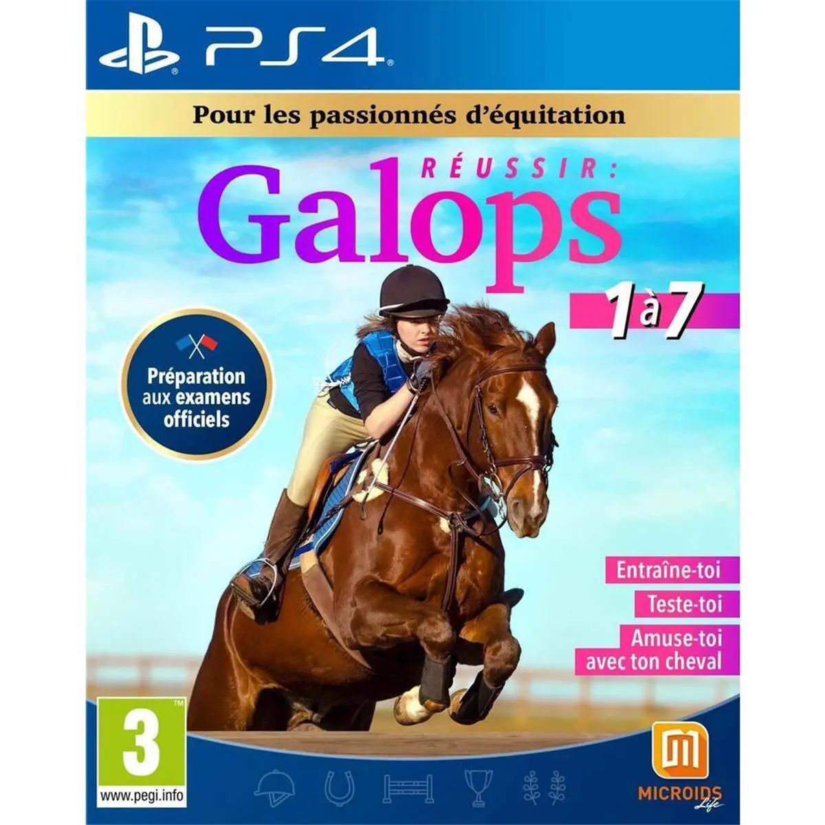 Jeux vidéo Microids Galop 1 A 7 - PS4
