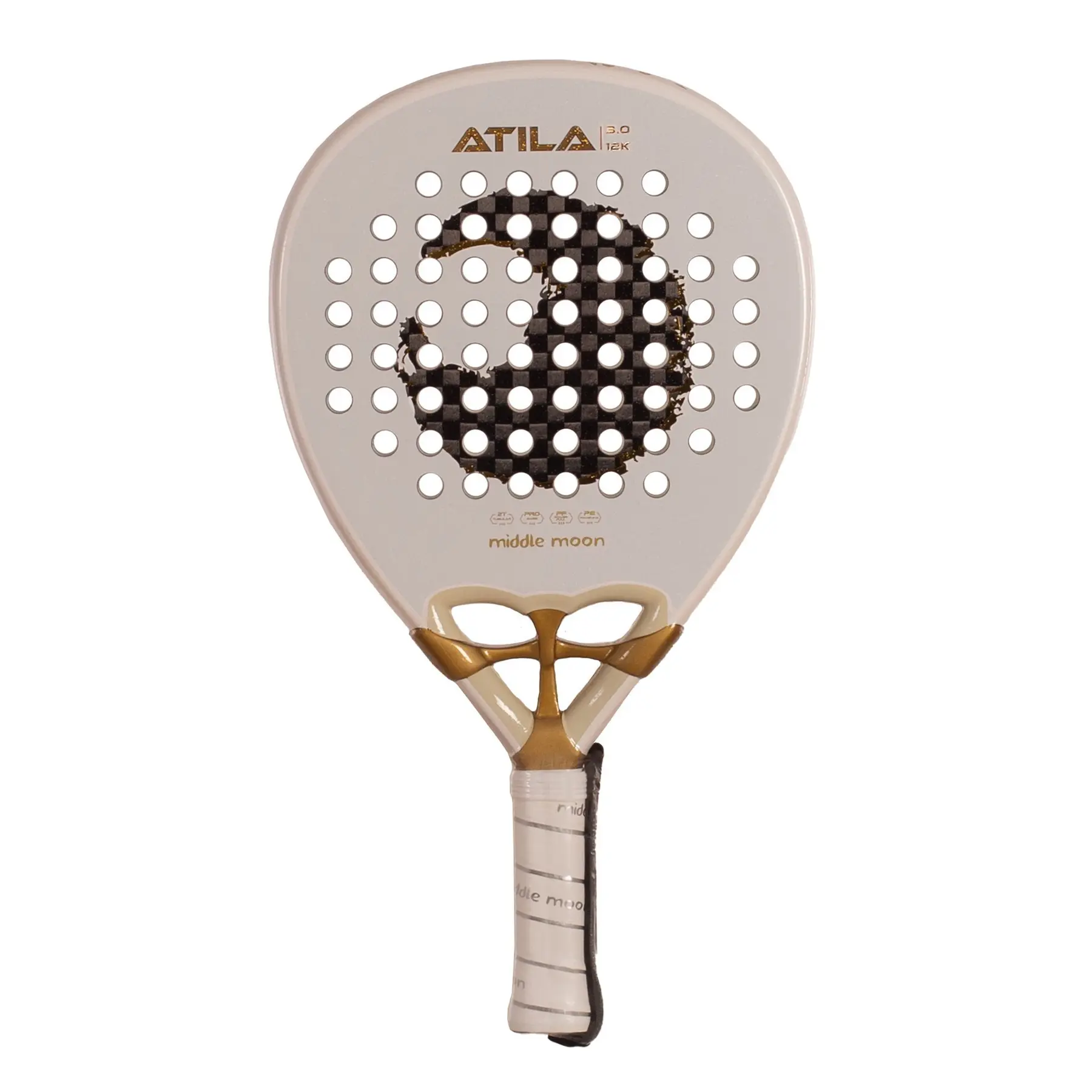 Padel-Schläger Middle Moon Atila 3.0 12K