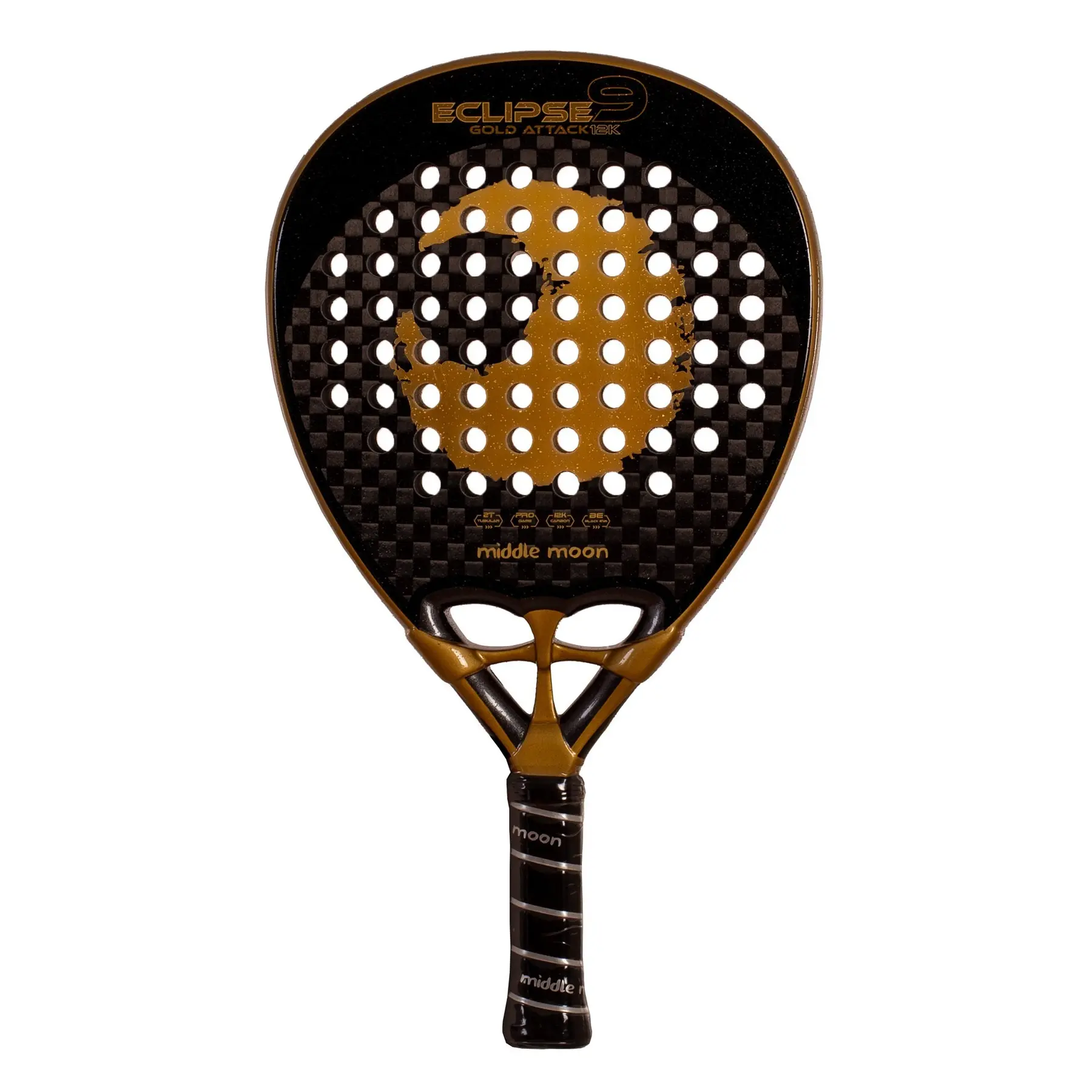 Padel-Schläger Middle Moon Eclipse 9 12K