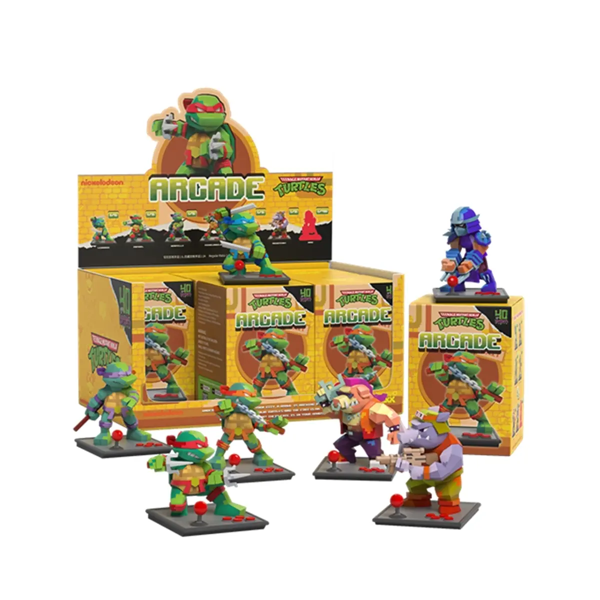 Sammelfigur für Kinder Mighty Jaxx Arcade Teenage Mutant Ninja Turtles