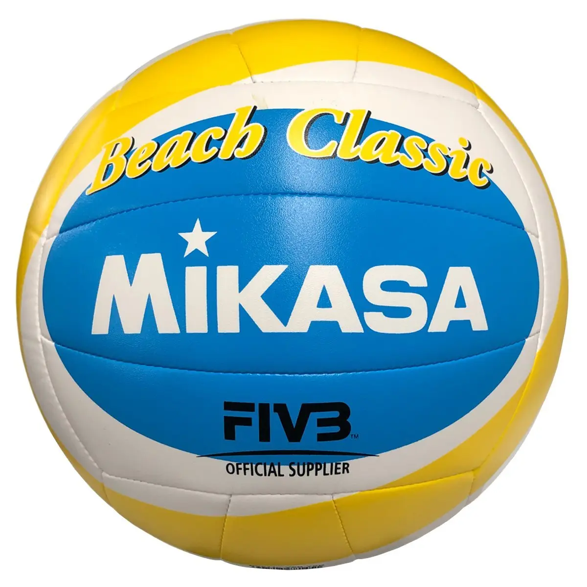 Mikasa Gelb Volleyball Beach Classic Bv543c-Vxb-Ysb