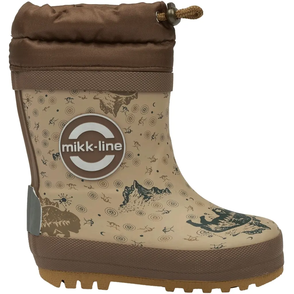 Bottes d'hiver ornées en caoutchouc bébé Mikk-Line Bottes d'hiver ornées en caoutchouc bébé Mikk-Line