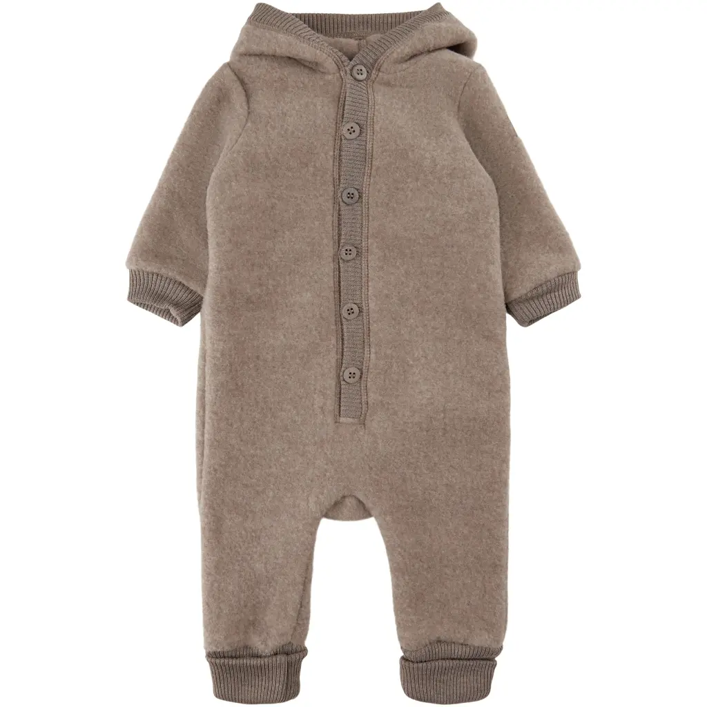 Baby-Strickoverall mit Kapuze Mikk-Line