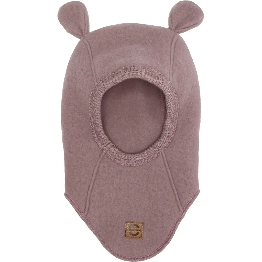 Cagoule interaale in lana con orecchie per bambina Mikk-Line