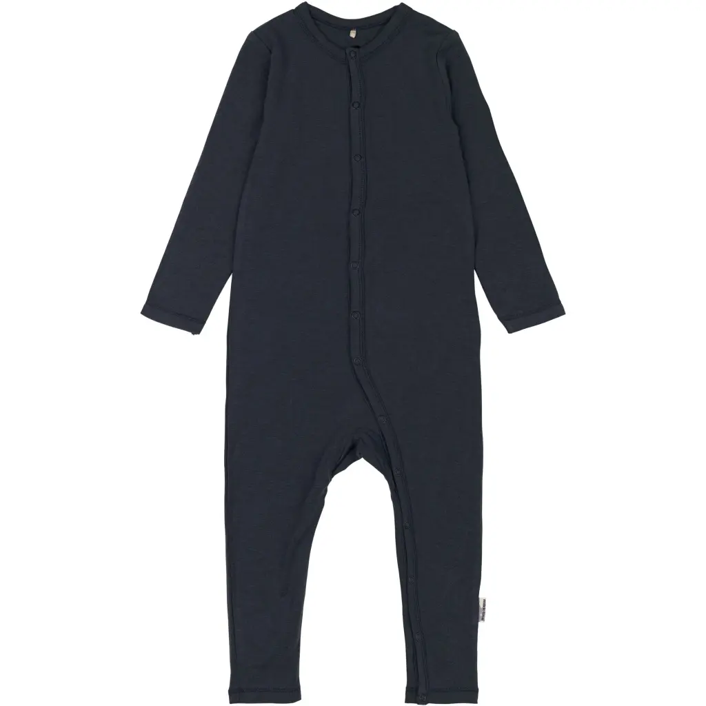 Grenouillère manches longues en laine/bambou bébé Mikk-Line Grenouillère manches longues en laine/bambou bébé Mikk-Line