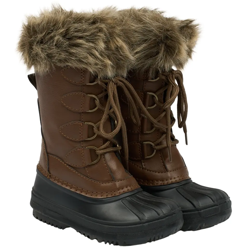 Gummistiefel für den Winter mit Kunstfell für Babys Mikk-Line