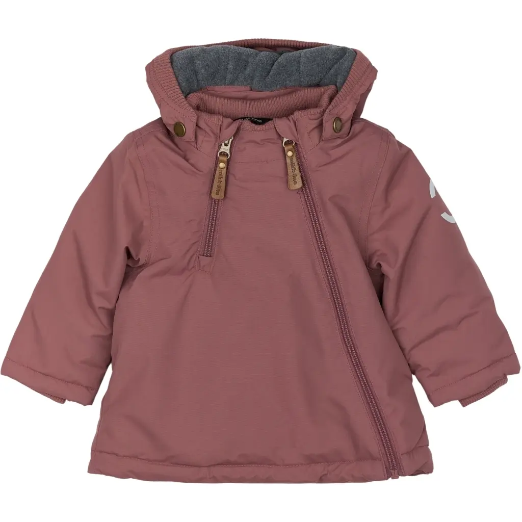 Giacca con cappuccio per bambini Mikk-Line Solid