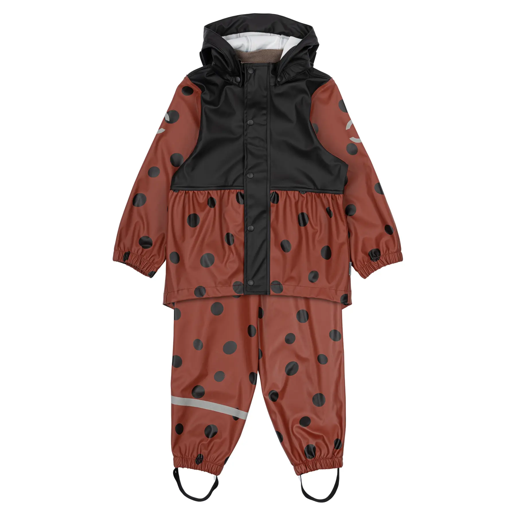 Completo antipioggia per bambina Mikk-Line Ladybug