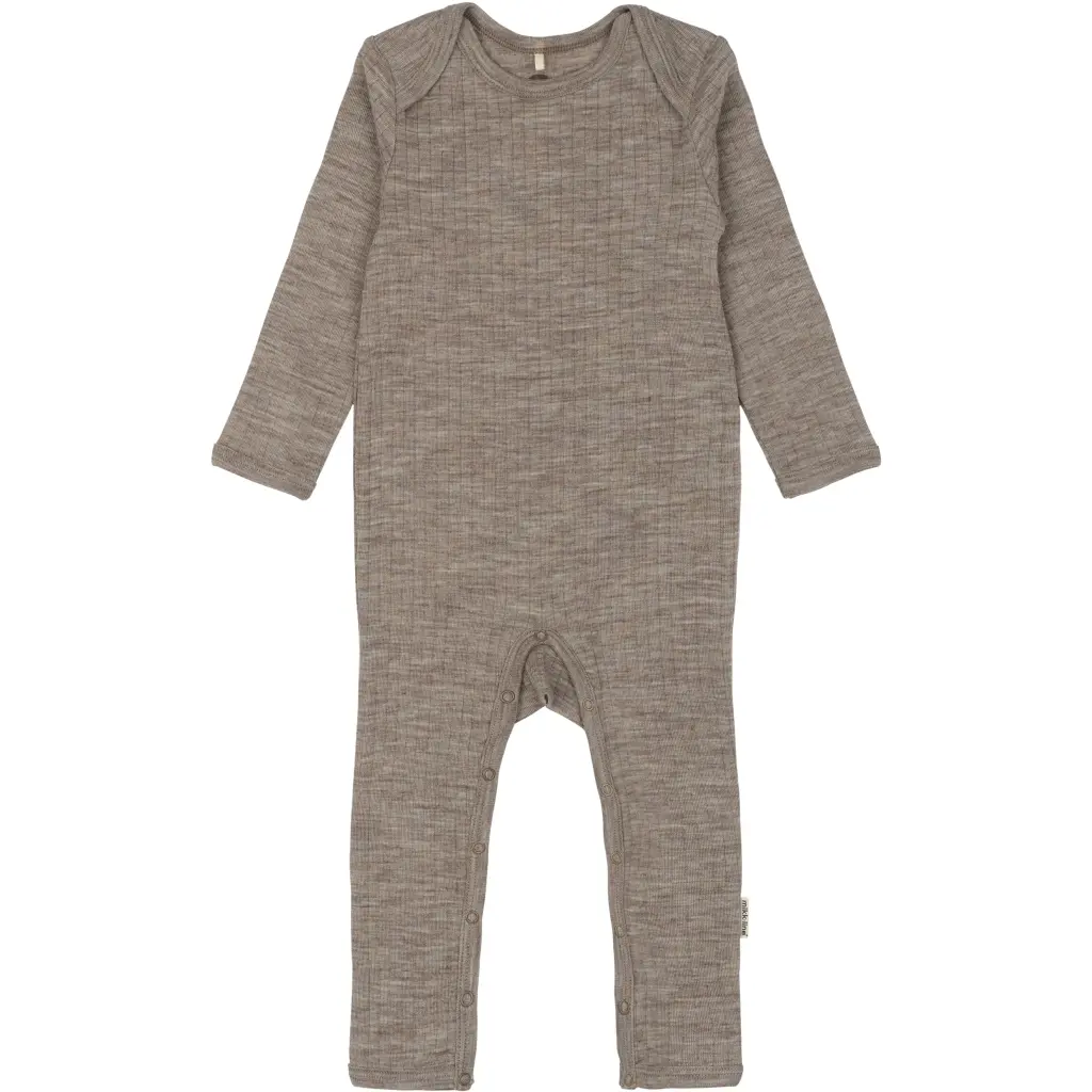 Combinaison en laine mérinos bébé Mikk-Line