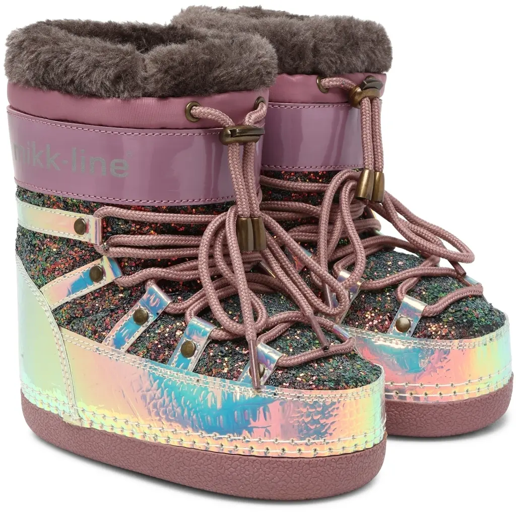 Bottes d'hiver pailletté bébé Mikk-Line Bottes d'hiver pailletté bébé Mikk-Line