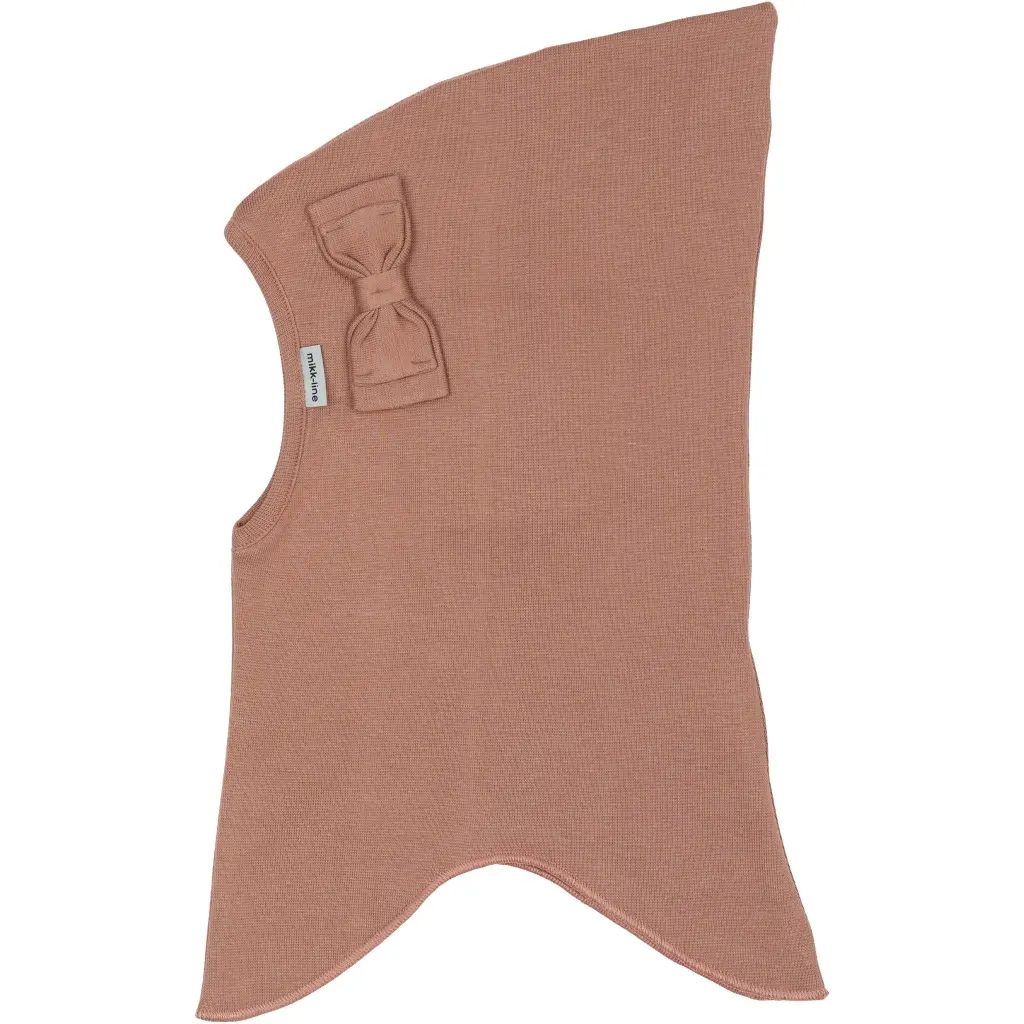Cagoule double à noeud coton bébé Mikk-Line