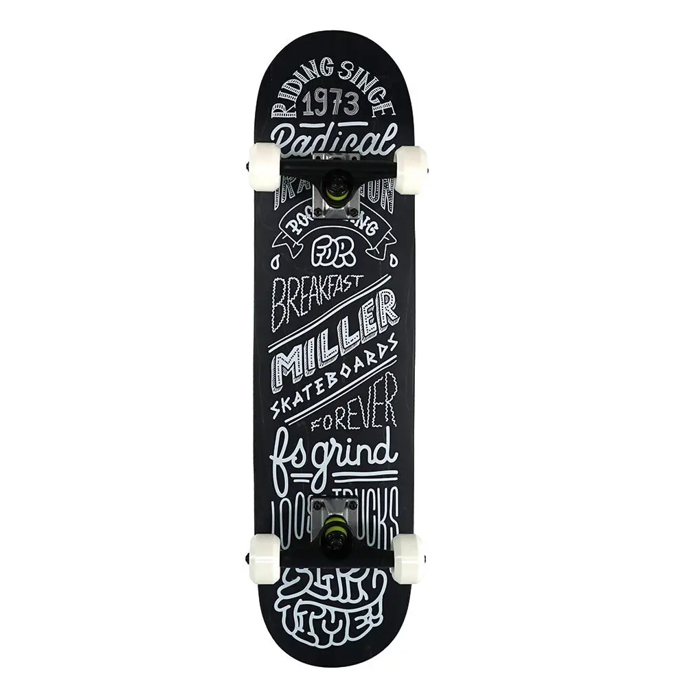 Skateboard Miller Division Chalkboard