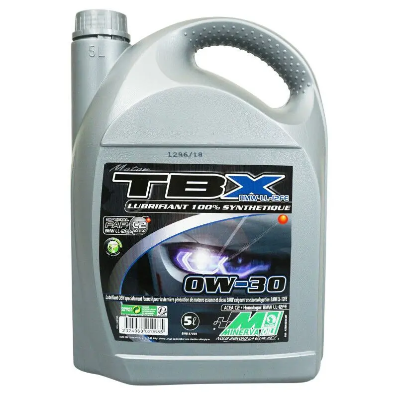Motoröl Motorrad Minerva Oil Tbx 0W30 (100% ) Piaggio 125 Medley 5 L