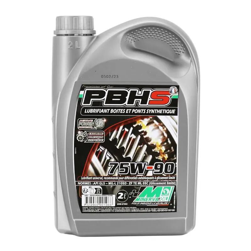 Getriebeöl Minerva Oil 75w90 PBHS Synthese