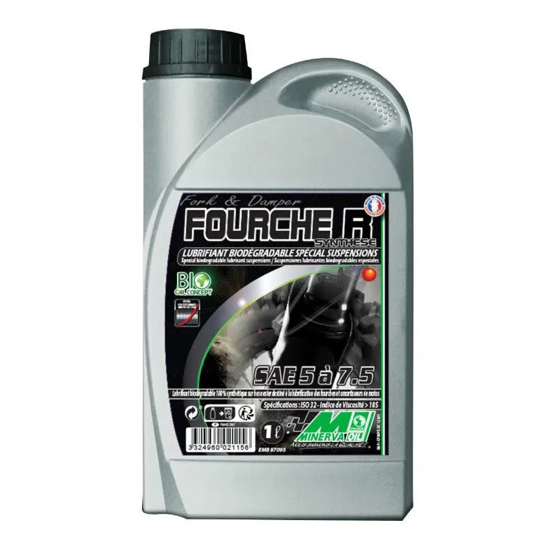 Öl für Stoßdämpfergabel Minerva Oil 100% France 2,5W
