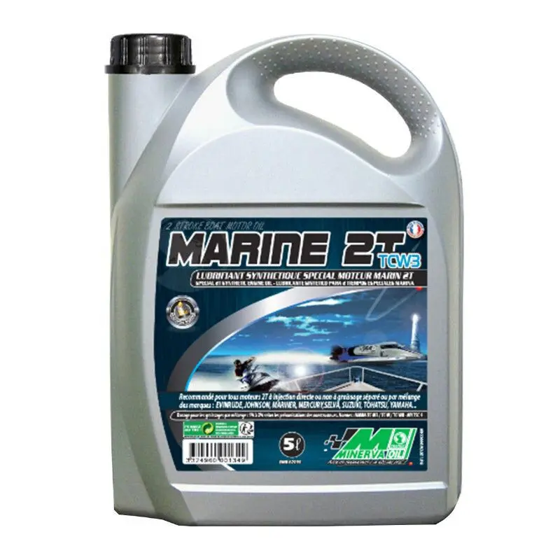 Motoröl Motorrad Minerva Oil Tcw3 100% France 5 L