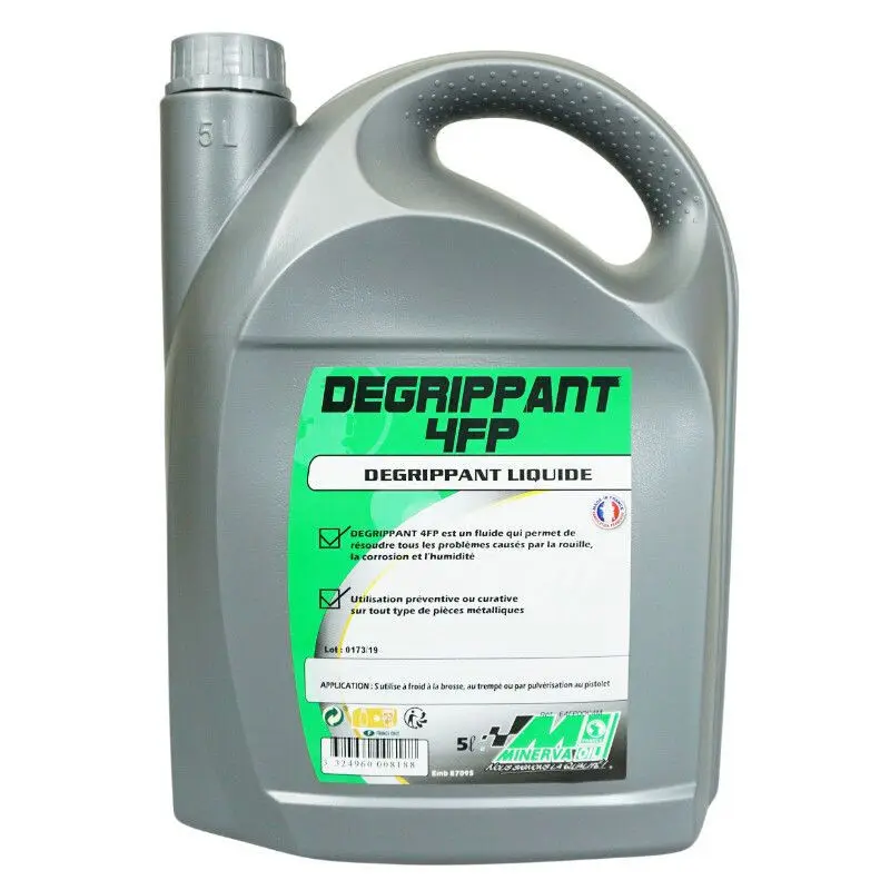 Schmiermittel zum Lösen von Schrumpfungen Minerva Oil 4F Pro 5 L