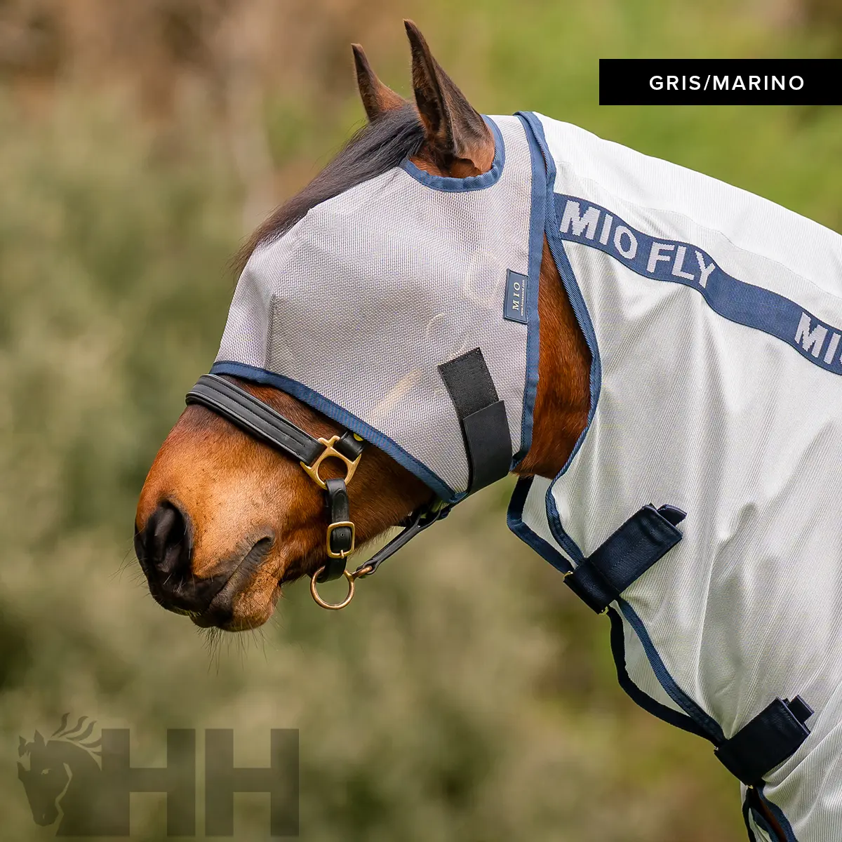 Fly mask for horses without ears Mio
