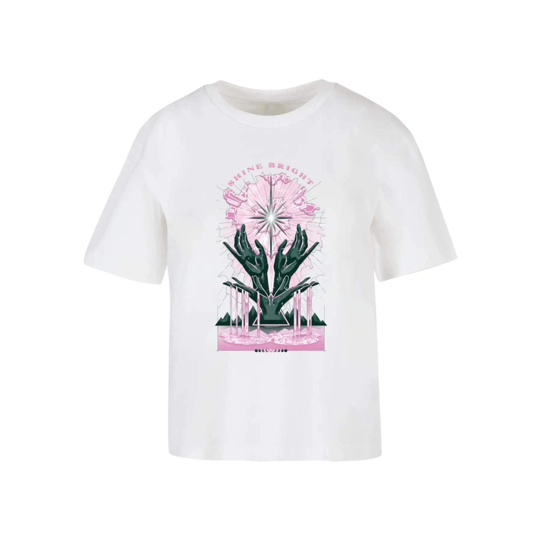 Damen T-Shirt Miss Tee Shine Bright