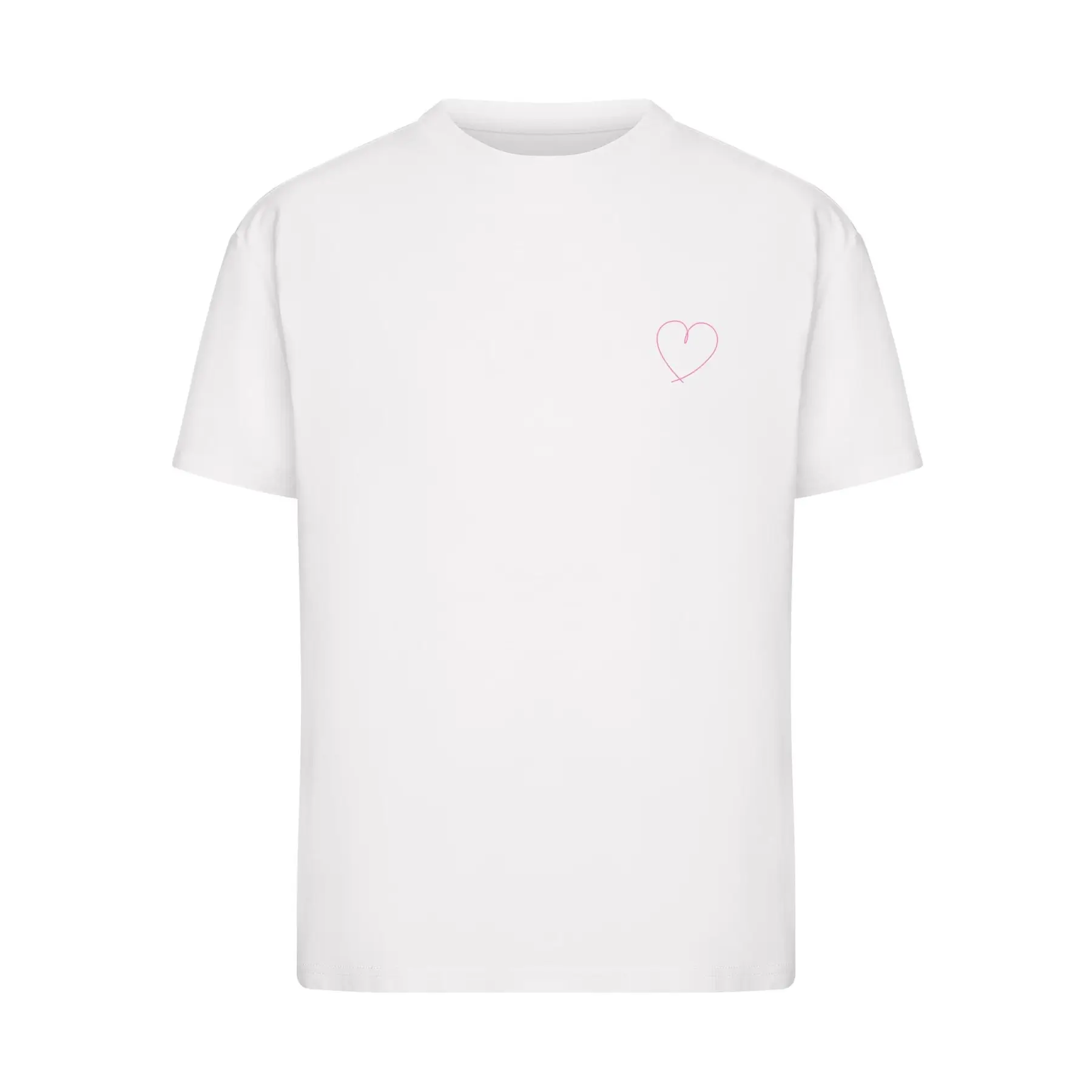T-Shirt Miss Tee Hearts Line Pattern