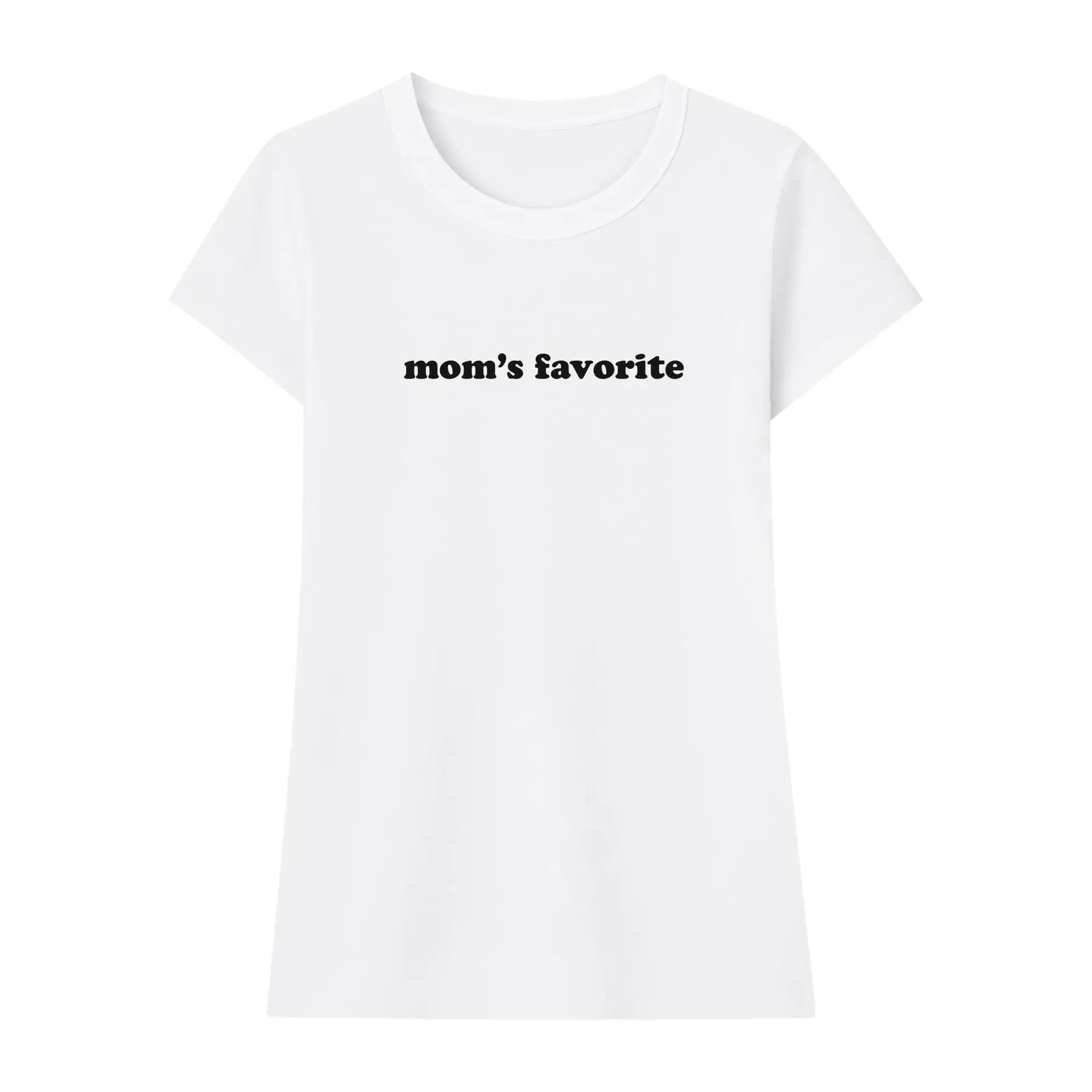 T-Shirt Miss Tee Mom's Favorite Fitted