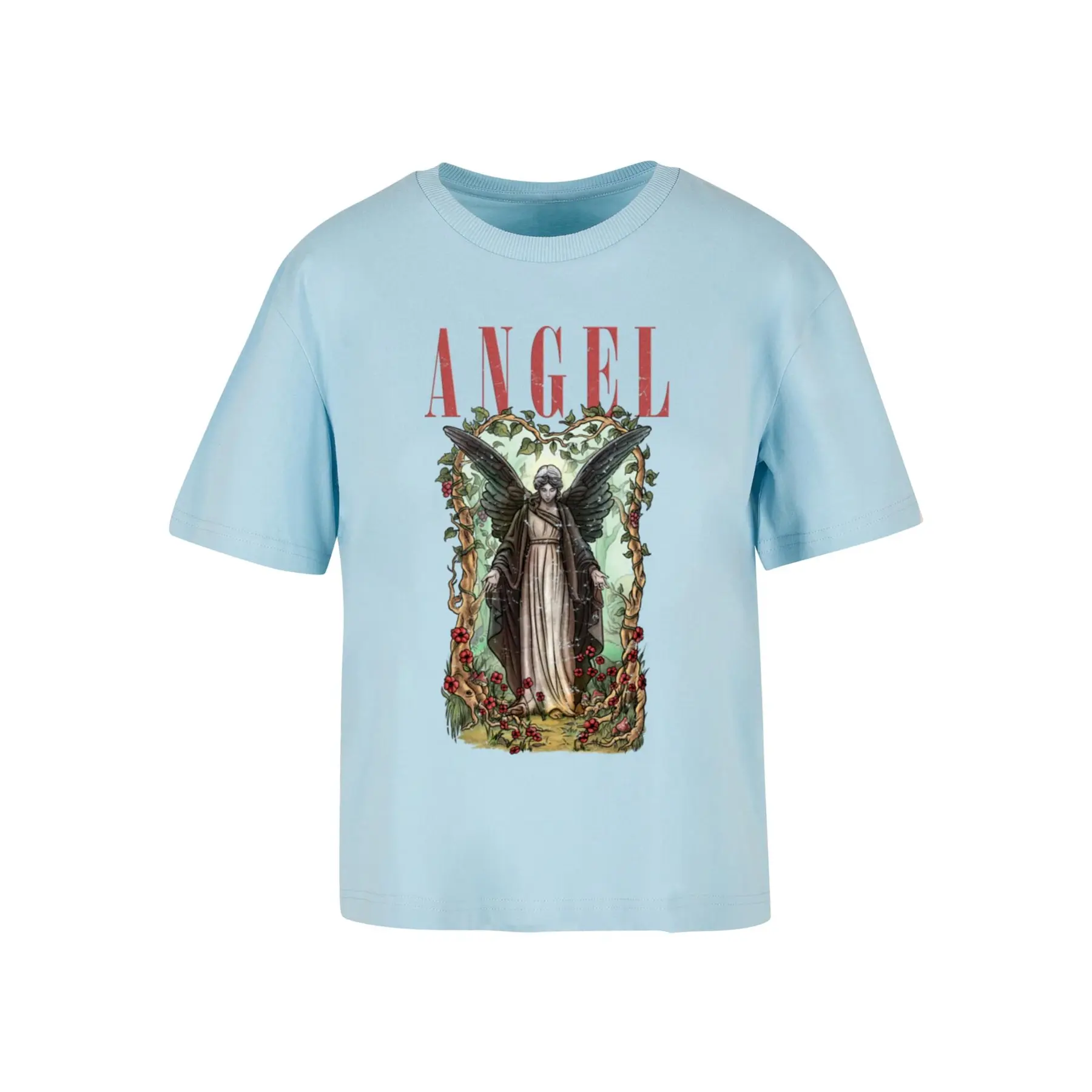 Damen T-Shirt mit Druck vorne Miss Tee Angel