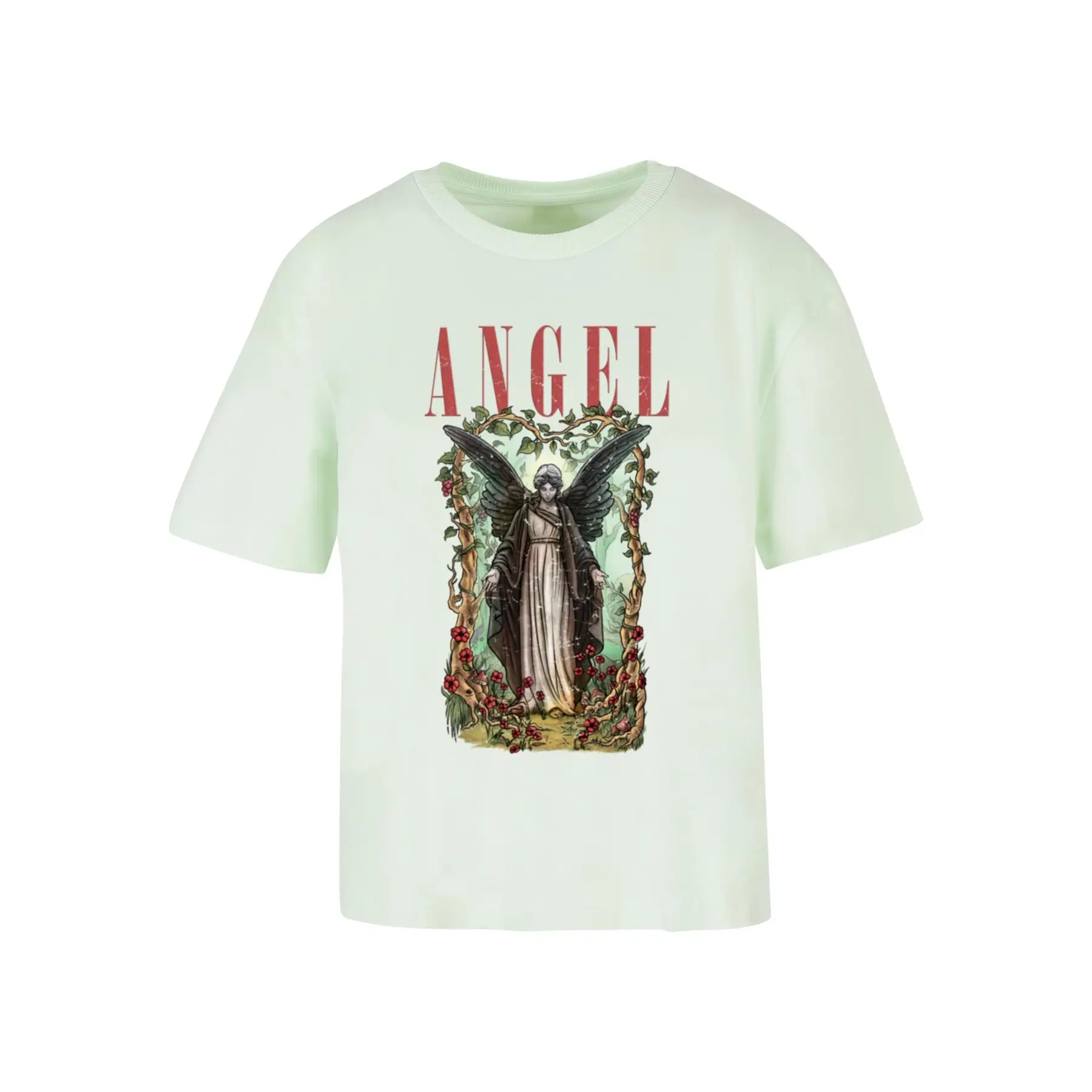 Damen T-Shirt mit Druck vorne Miss Tee Angel