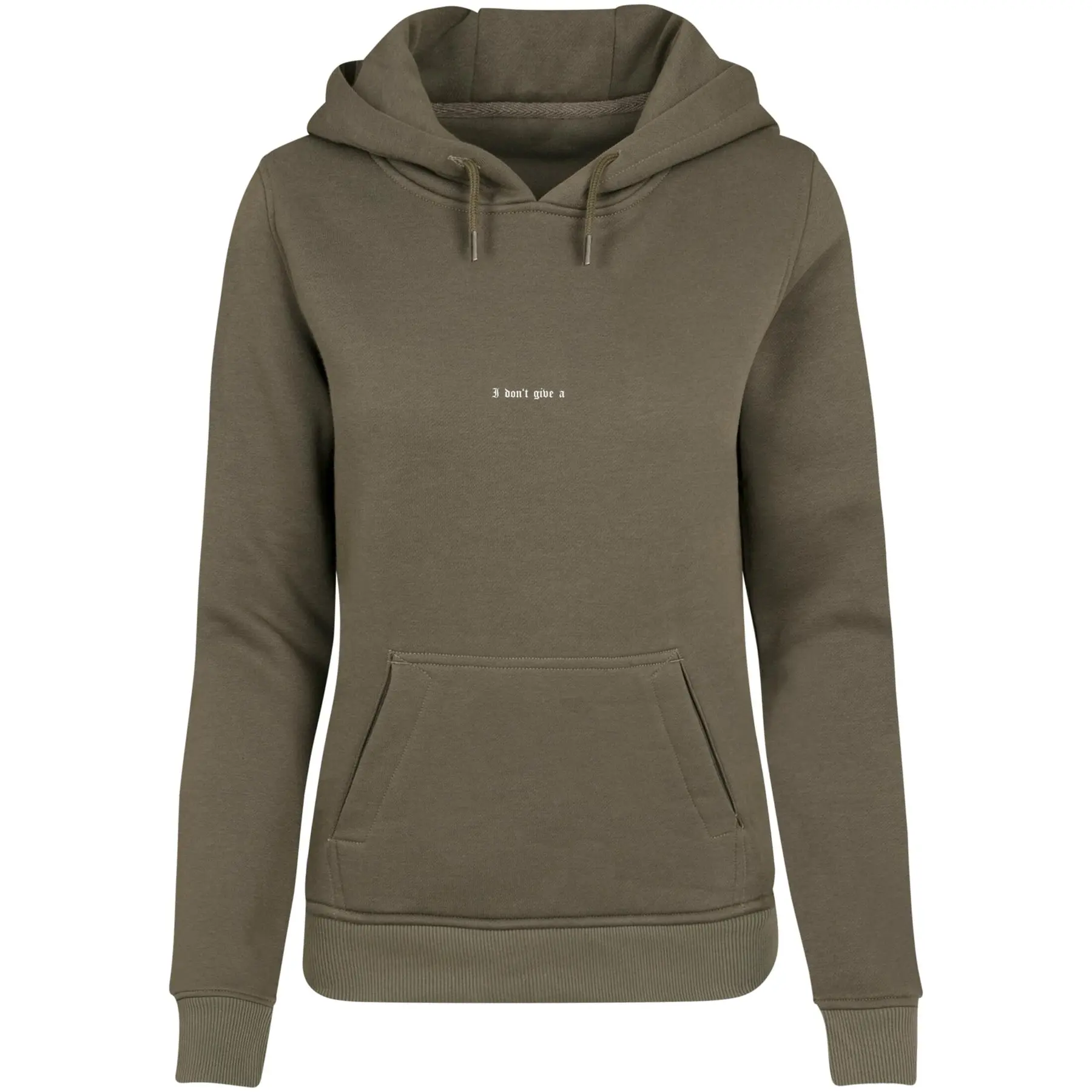 Hoodie Damen Miss Tee I Don't Give