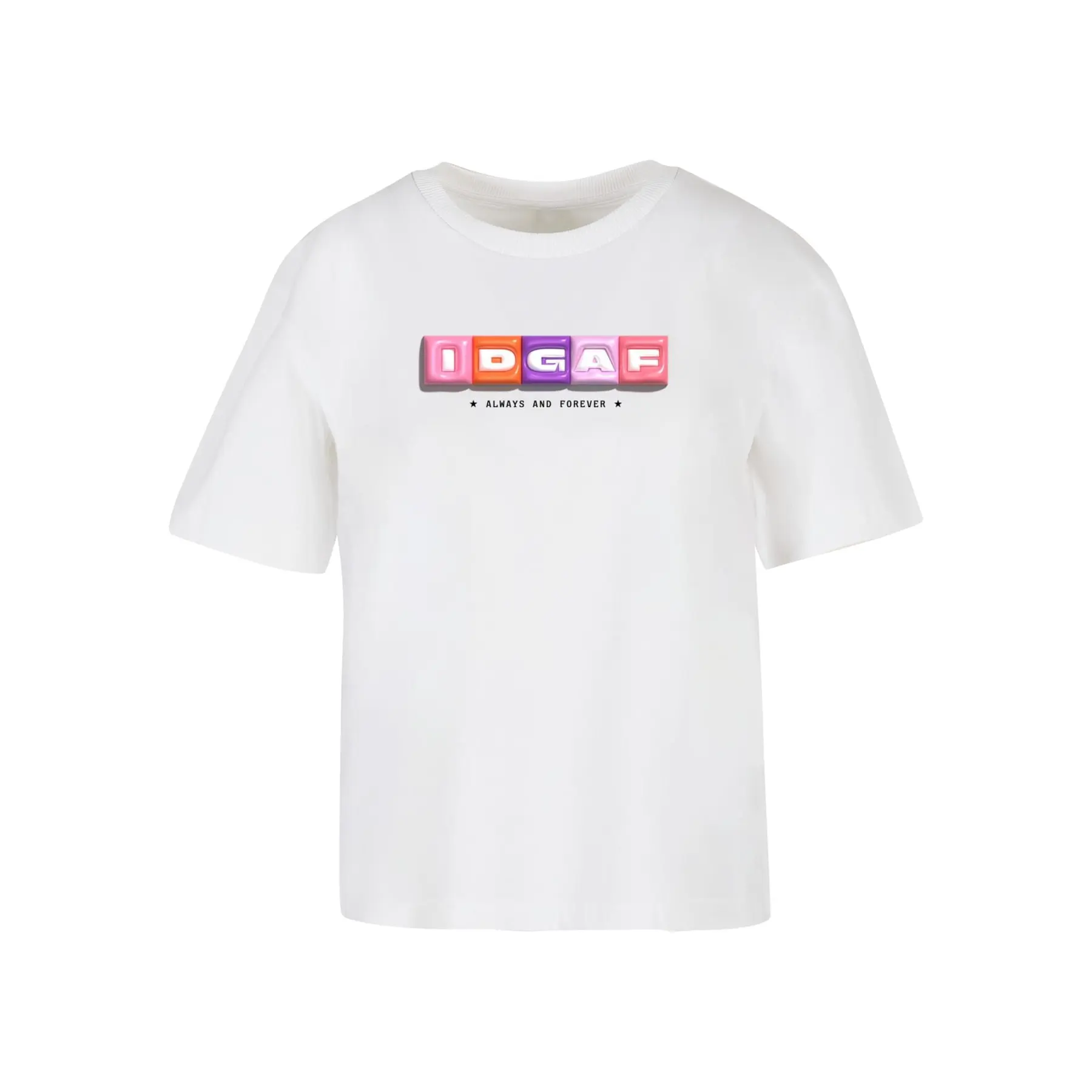 T-Shirt Miss Tee IDGAF