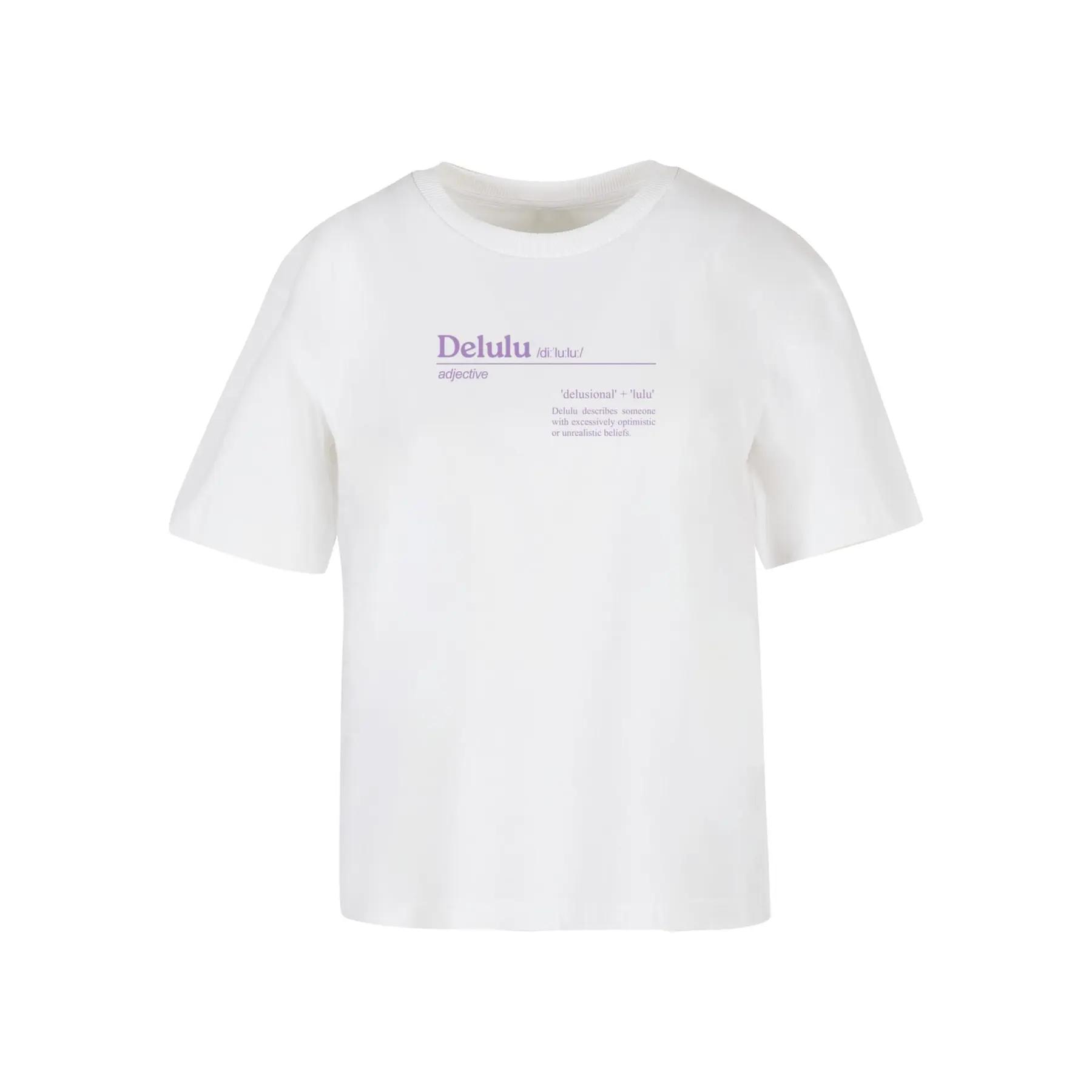 T-Shirt Miss Tee Delulu Definition