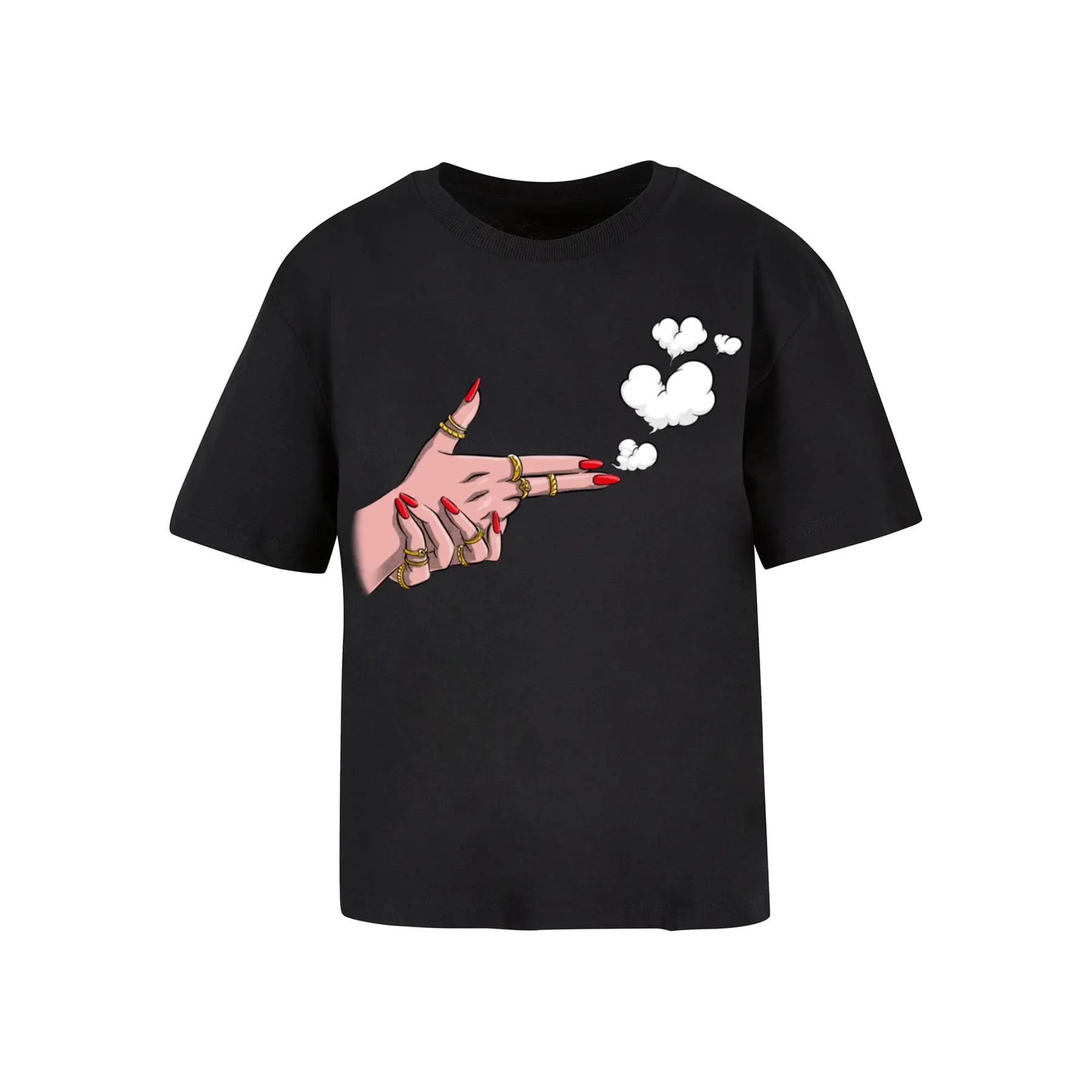 Dames-T-shirt Miss Tee Girl Bang