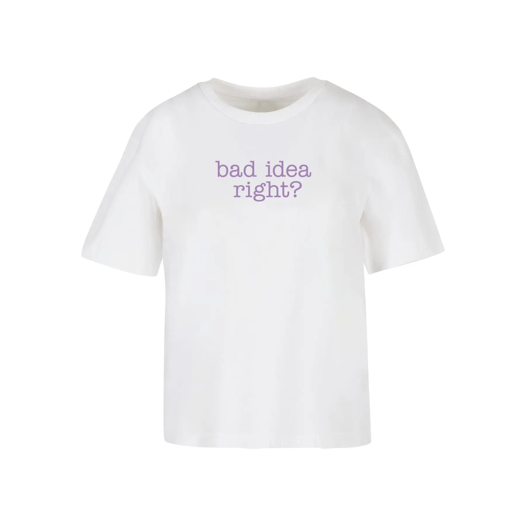 T-Shirt Miss Tee Bad Idea