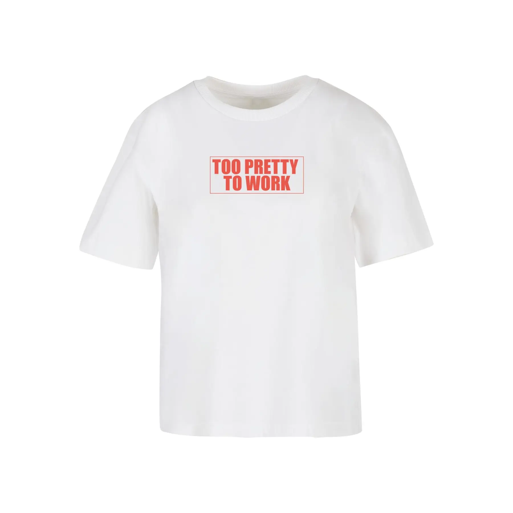 T-Shirt Miss Tee Too Pretty To Work