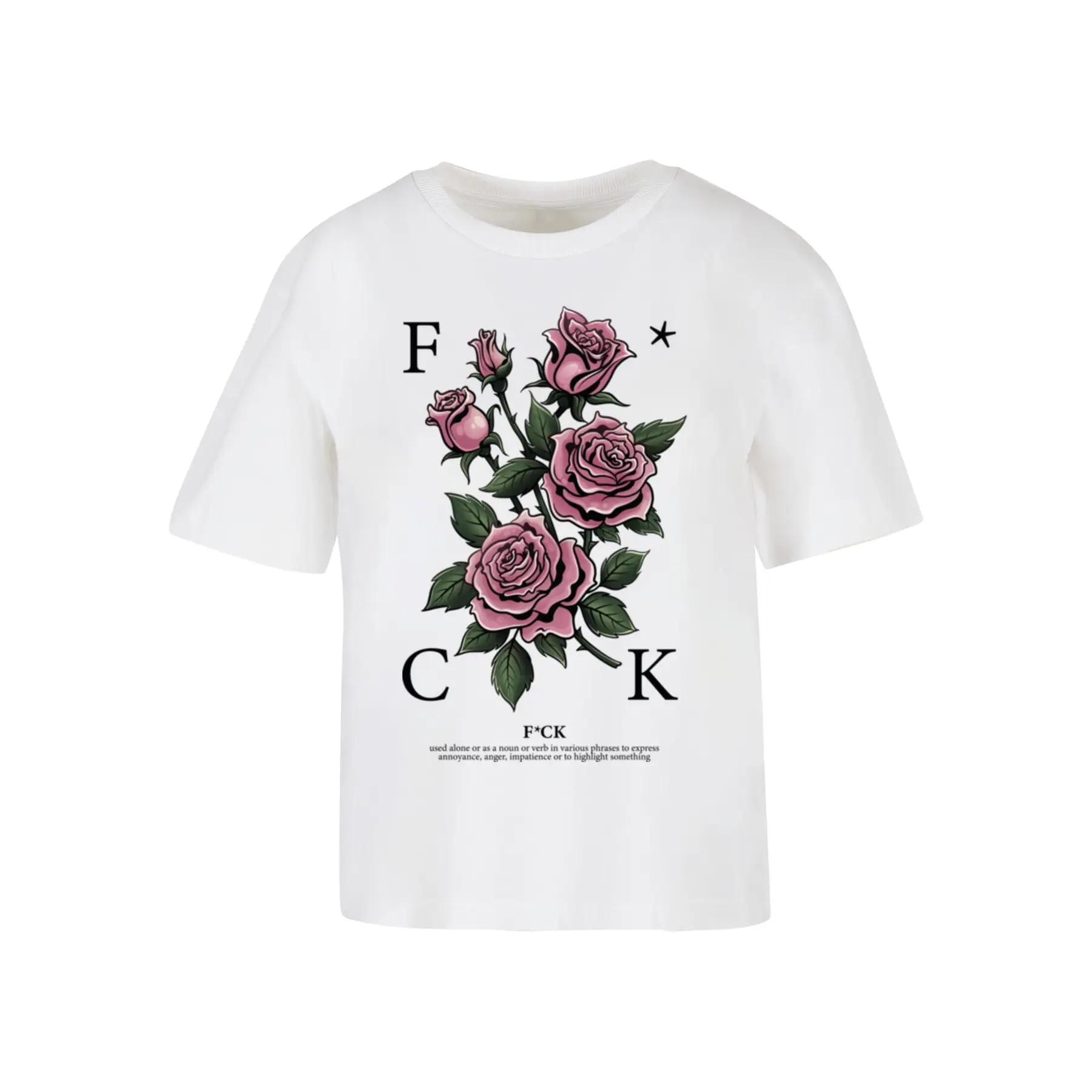 T-Shirt Miss Tee F*cking Roses