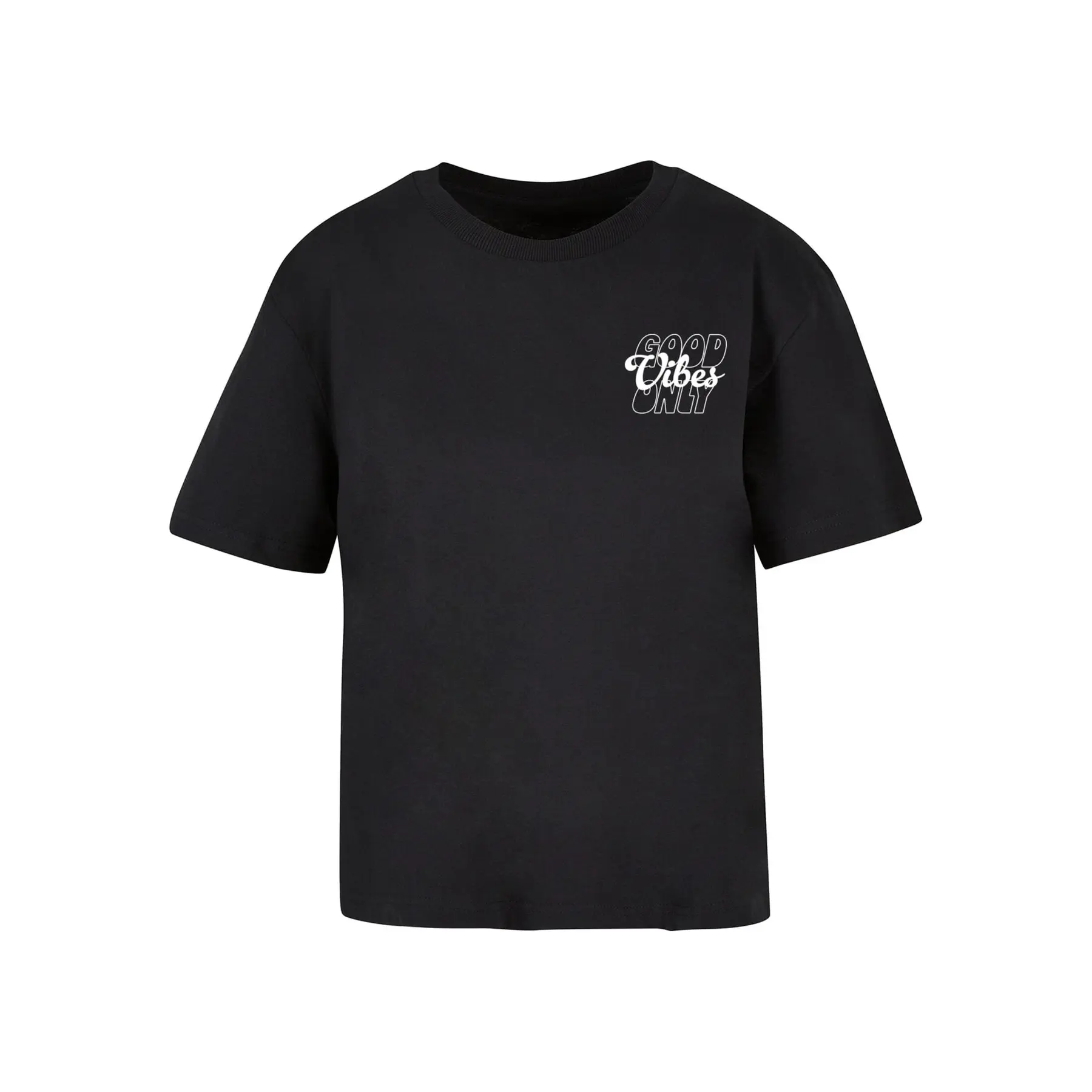 Camiseta De Mujer Miss Tee Good Vibes Wording-image