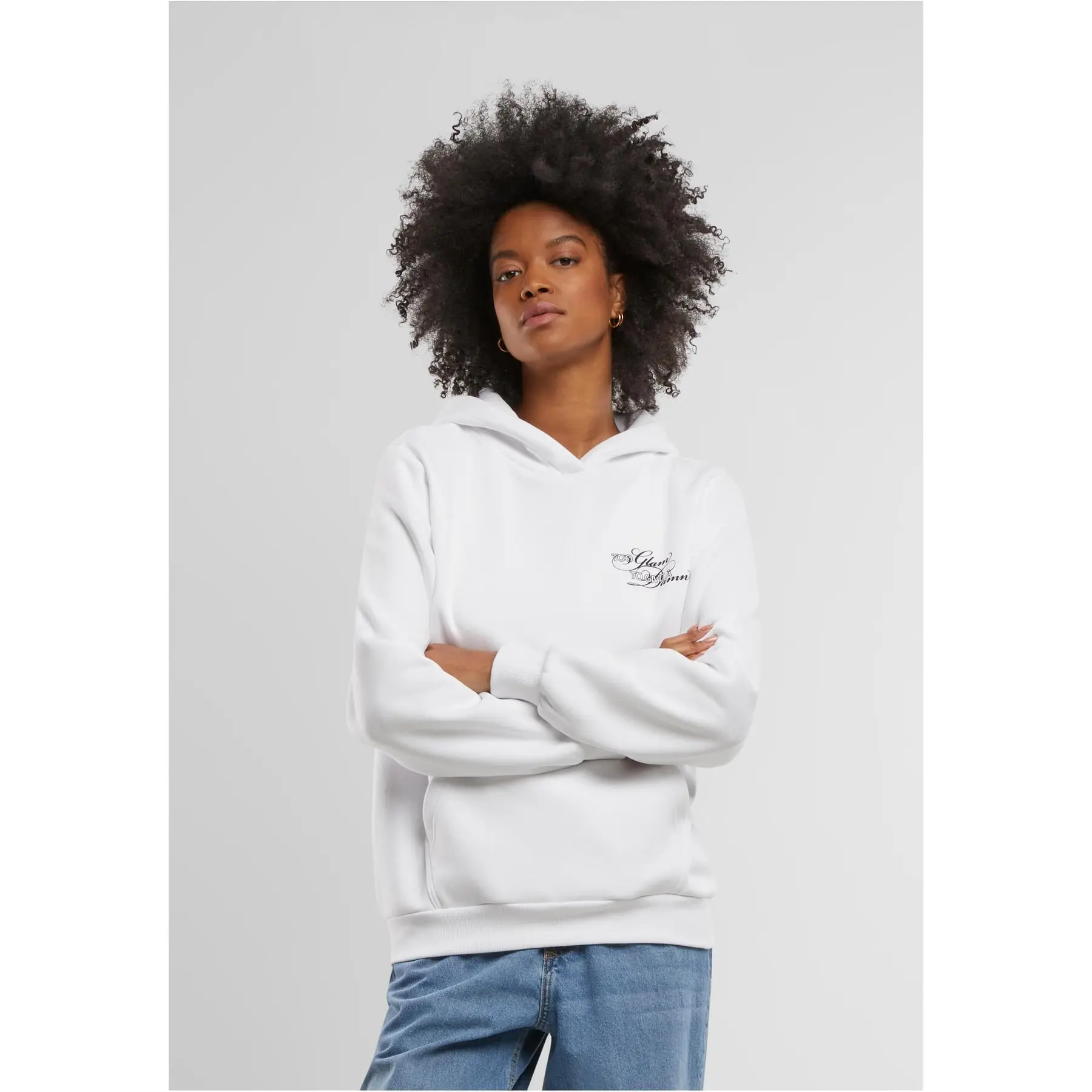 Hoodie Damen Miss Tee Give A Damn