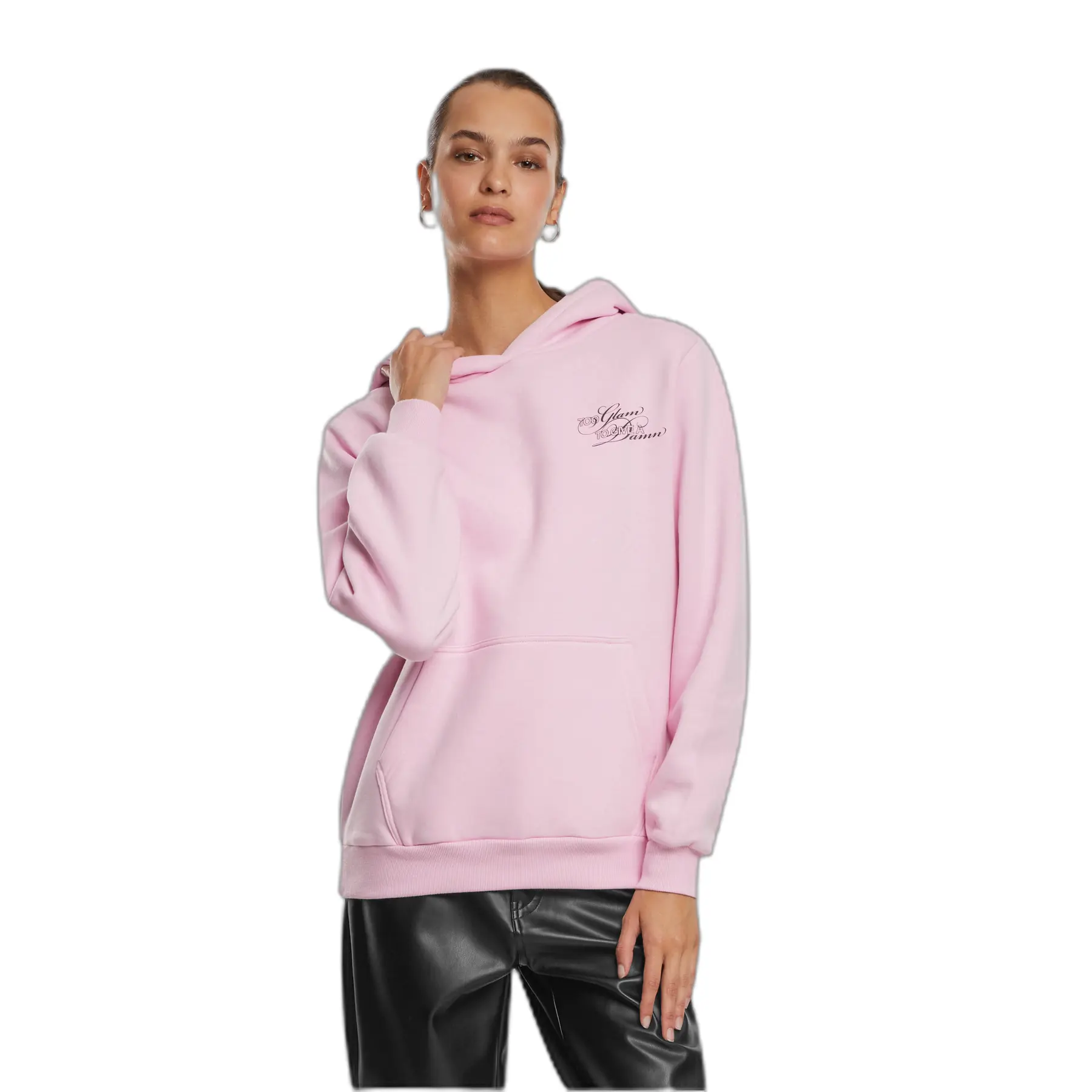 Hoodie Damen Miss Tee Give A Damn