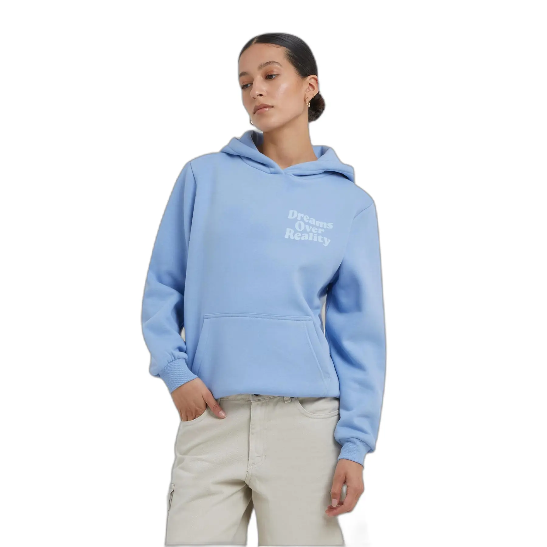 Hoodie Damen Miss Tee Dreams Over Reality