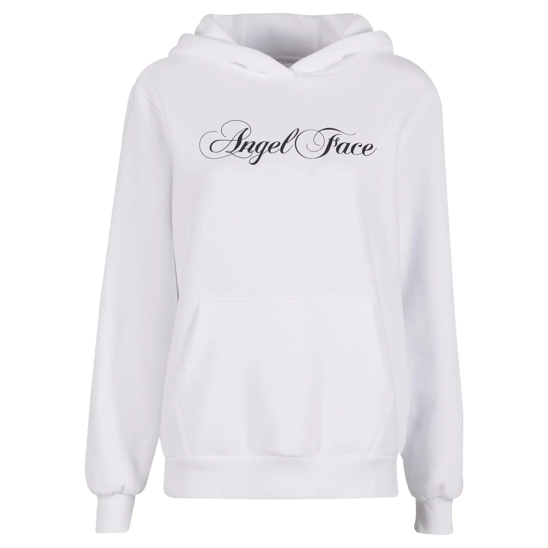Flauschiger Kapuzenpullover für Frauen Miss Tee Angel Face