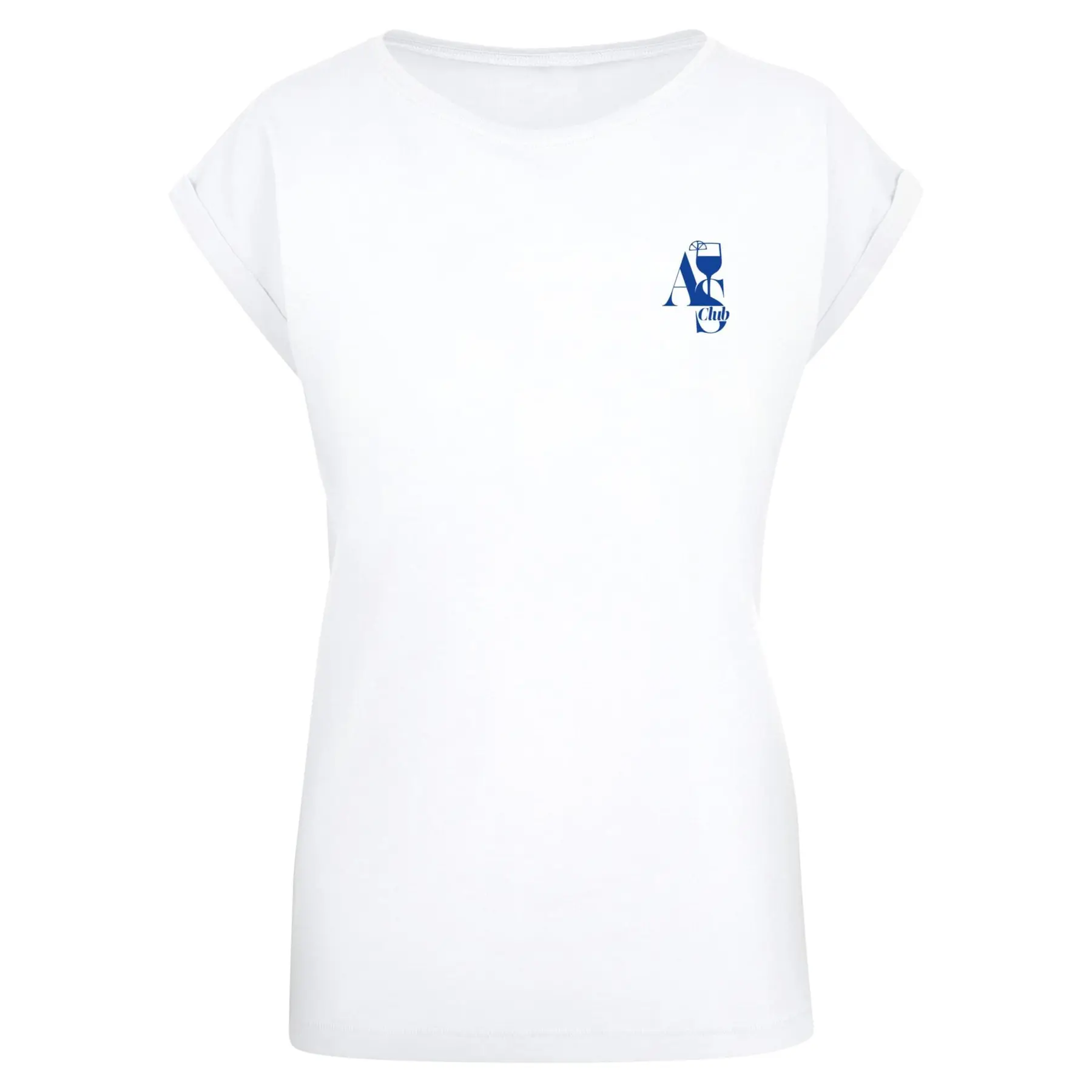 T-Shirt mit verlängerten Schultern Damen Miss Tee A S Club